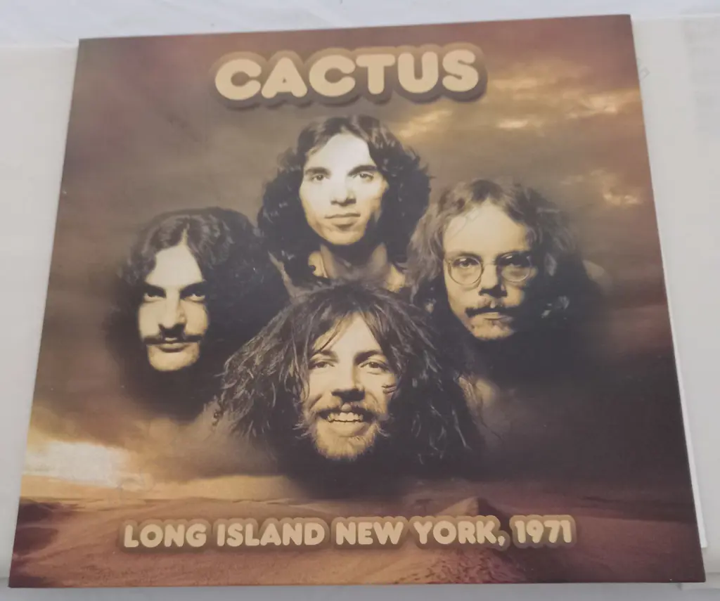 Cactus (3), Long Island New York, 1971, (Green Vinyl) Image 1++
